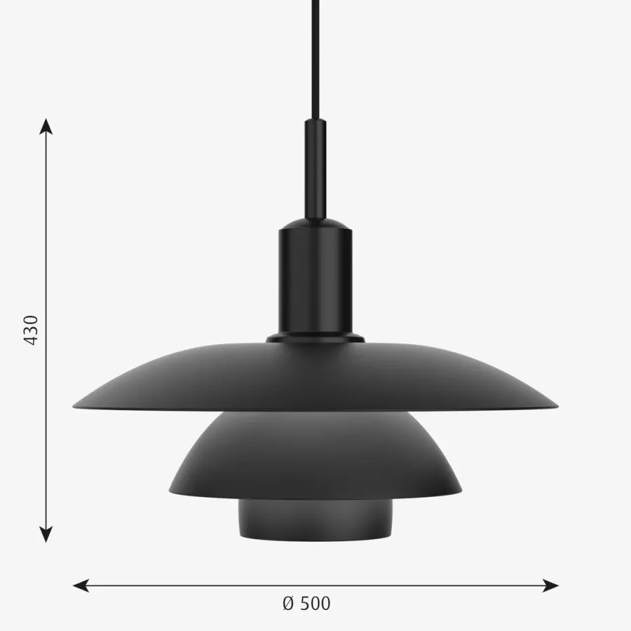 Outlet Louis Poulsen PH 5/5 pendel