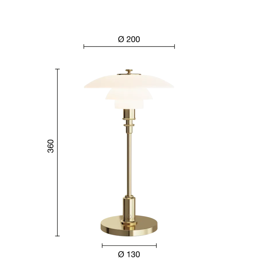 Online Louis Poulsen PH 2/1 Portable bordlampe