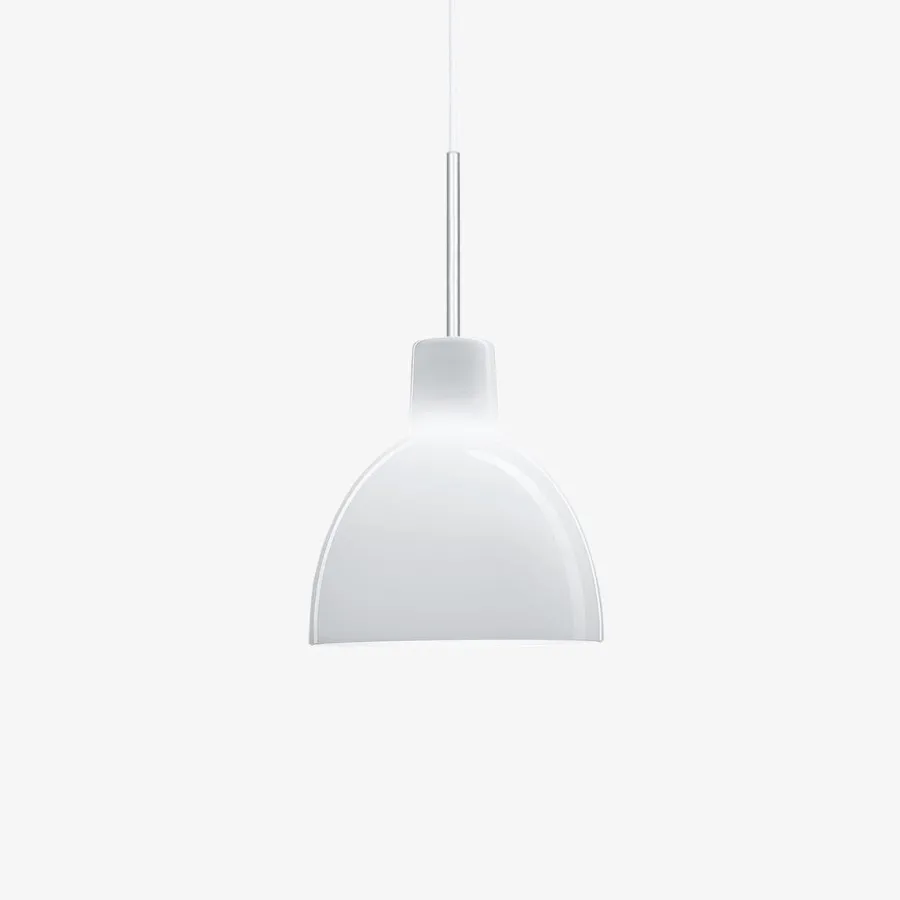 Outlet Louis Poulsen Toldbod Glass Pendel Ø15 Hvit
