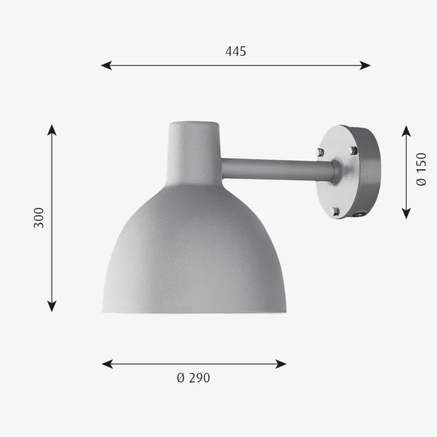 New Louis Poulsen Toldbod utendørs vegglampe 29