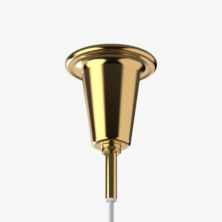 Outlet Louis Poulsen VL Ring Crown 3 taklampe Messing / Opal