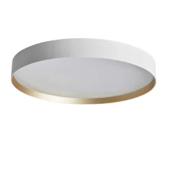 Best LOOM Design Lucia taklampe 60 cm 46 watt dimbar - Hvit/Gull farget Hvit / Gull