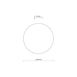 Clearance TK Lighting Luna vegglampe 30 cm