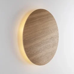 Online TK Lighting Luna wood vegglampe 40 cm Eik