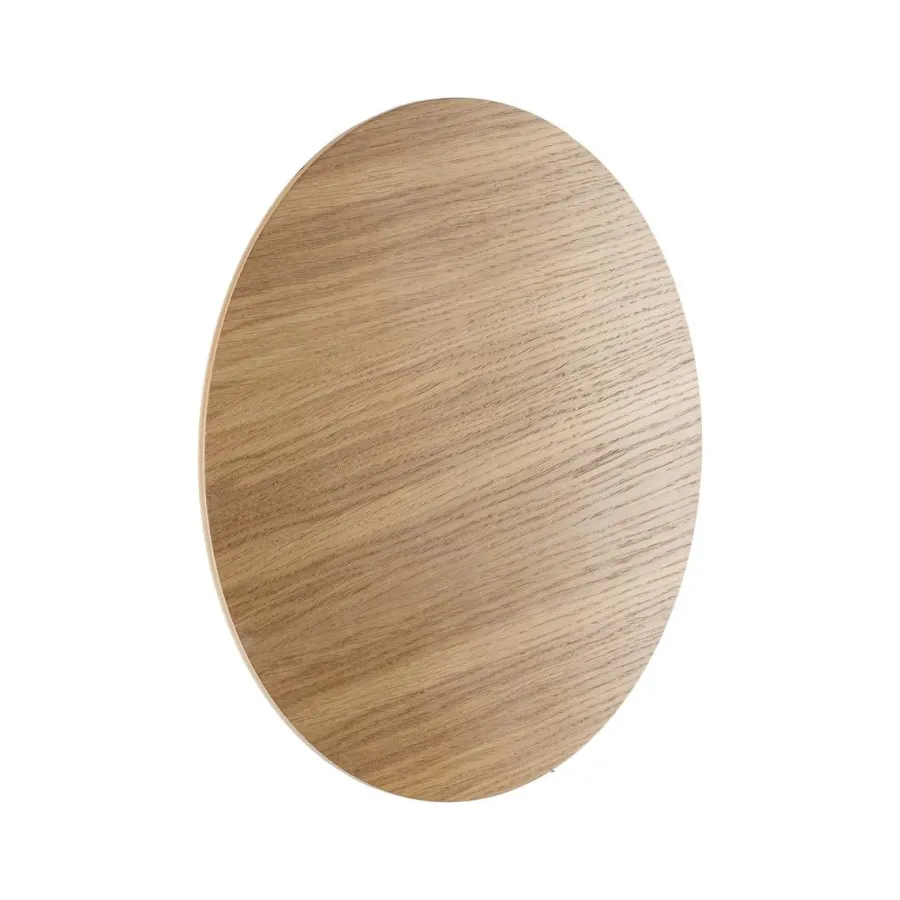 Online TK Lighting Luna wood vegglampe 40 cm Eik