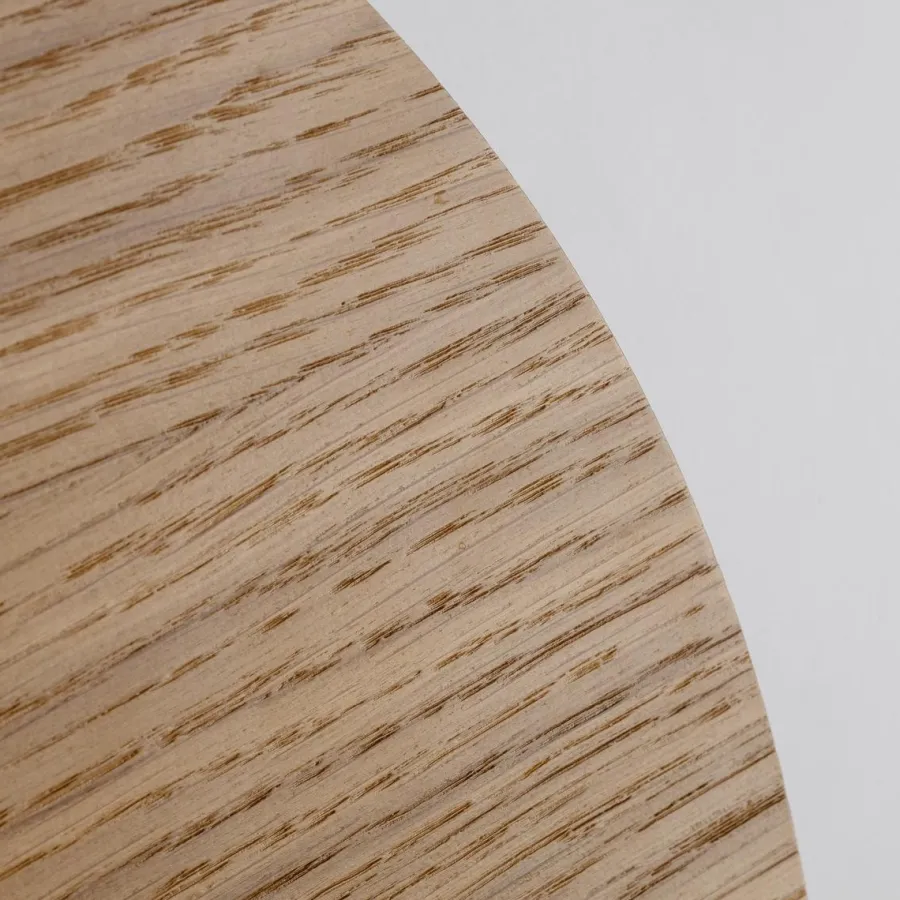 Online TK Lighting Luna wood vegglampe 40 cm Eik