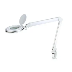 Sale Halo Designs Magni bordlampe med klips og forstørrelsesglass 8W LED - Hvit