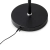 Hot Halo Designs Magni portabel oppladbar gulvlampe med forstørrelsesglass Svart