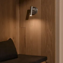 Outlet DFTP Makoto vegglampe Satin Krom