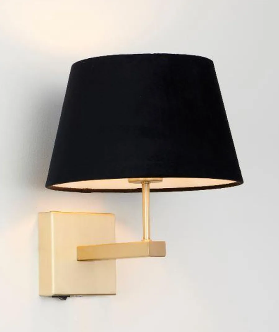 Best Ms - belysning Mango vegglampe m/skjerm - Messing