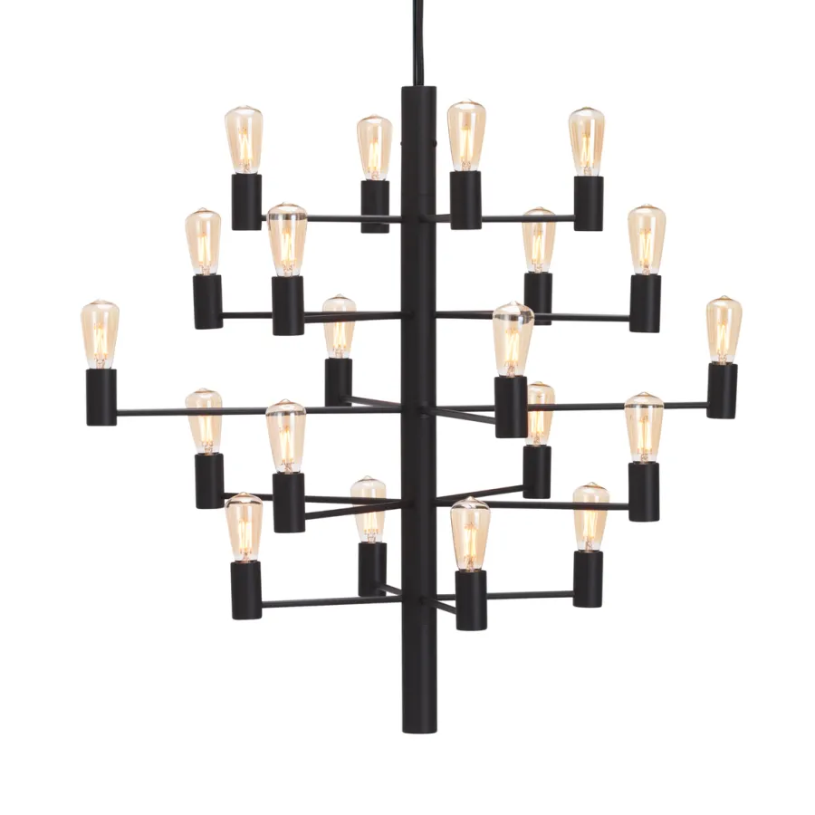 Clearance Herstal Manola 20 inkl dimbar LED - Svart