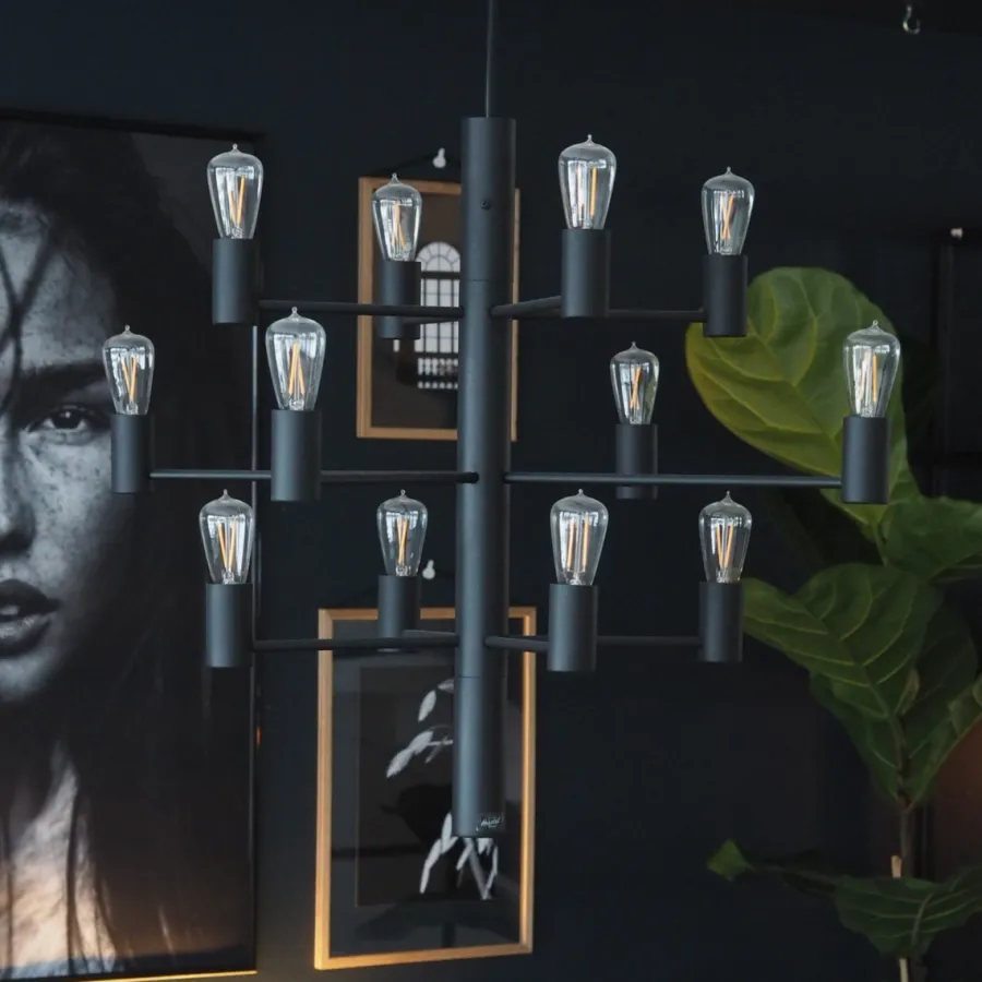 Sale Herstal Manola 12 ink LED - Svart