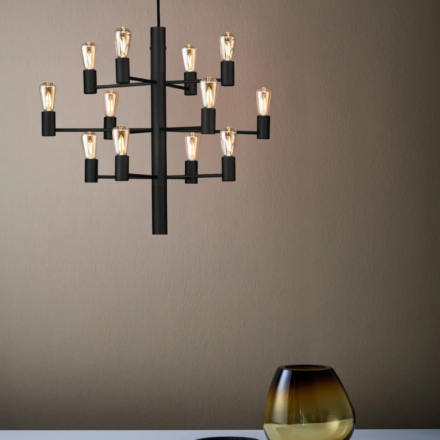 Sale Herstal Manola 12 ink LED - Svart