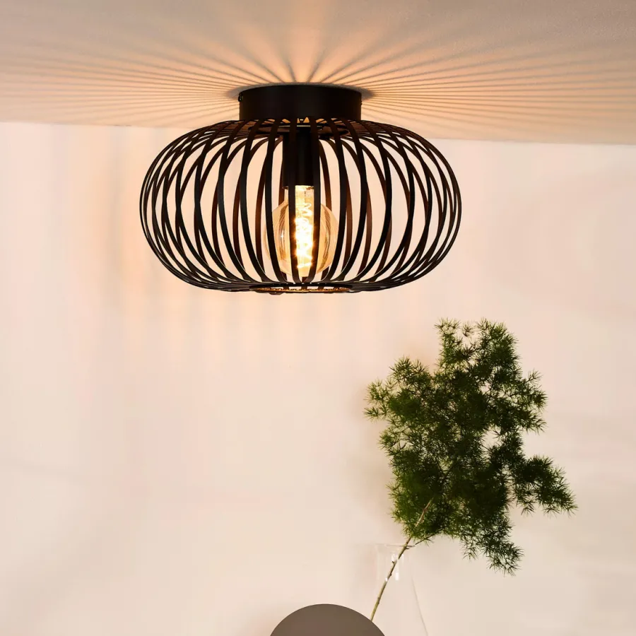 Outlet Lucide Manuela taklampe 40 cm Svart