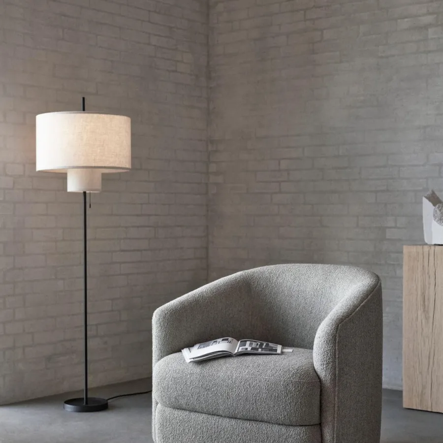 Online New Works Margin gulvlampe Beige