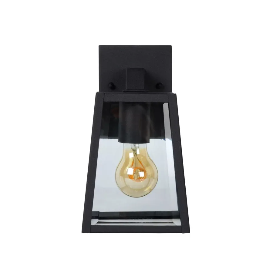 New Lucide Matsol vegglampe utendørs E27 - Svart