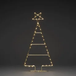 Konstsmide juletre 60 cm 45 LED Messing