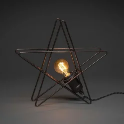 Konstsmide Metallstjerne 36 cm - Svart