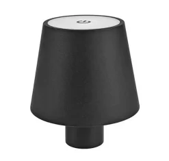 Outlet NorDesign Mida bordlampe 3W IP20 Oppladbar - Kan montere på flaske Svart