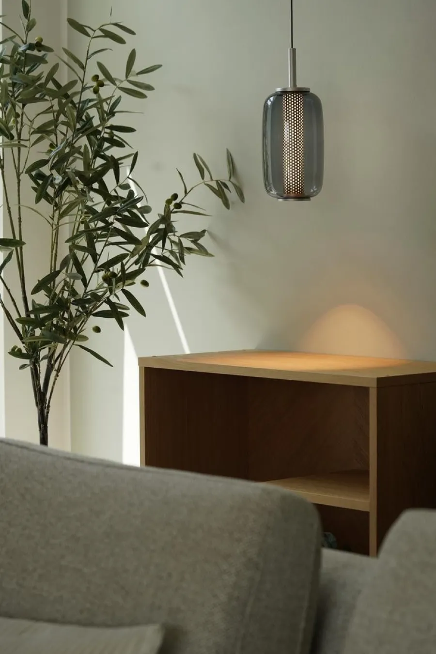 Antidark Midnight takpendel 13,8W LED 2700 Kelvin - Dimbar Aluminium