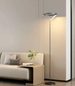 NorDesign Mind 330 gulvlampe 20W 2700 Kelvin - Dimbar Svart