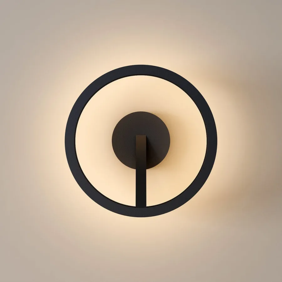 Hot NorDesign Mind 220 vegglampe 9W 2700 Kelvin RA90 dimbar Svart