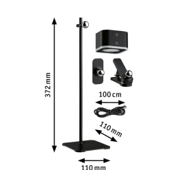 Sale Paulmann Mobil portabel bord/vegglampe oppladbar 1,6W 2700-6500 Kelvin