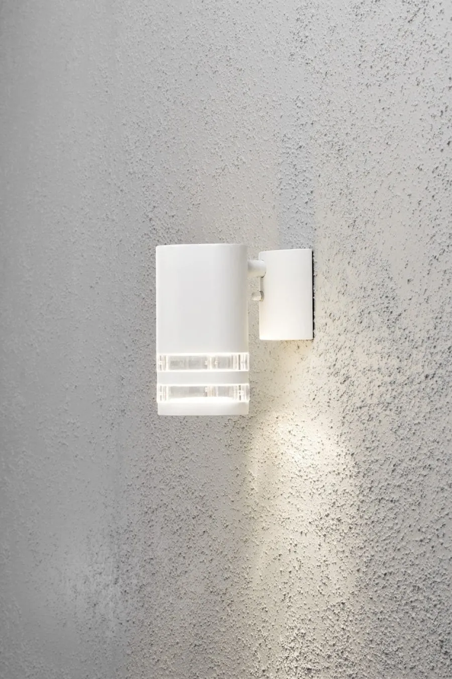 Best Konstsmide Modena vegglampe II ned - Hvit