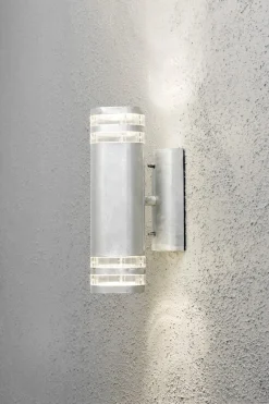 Sale Konstsmide Modena vegglampe II opp/ned - Galvanisert