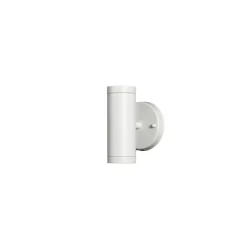 New Konstsmide Modena vegglampe opp/ned utendørs 2x4W 3000K IP44 - Hvit