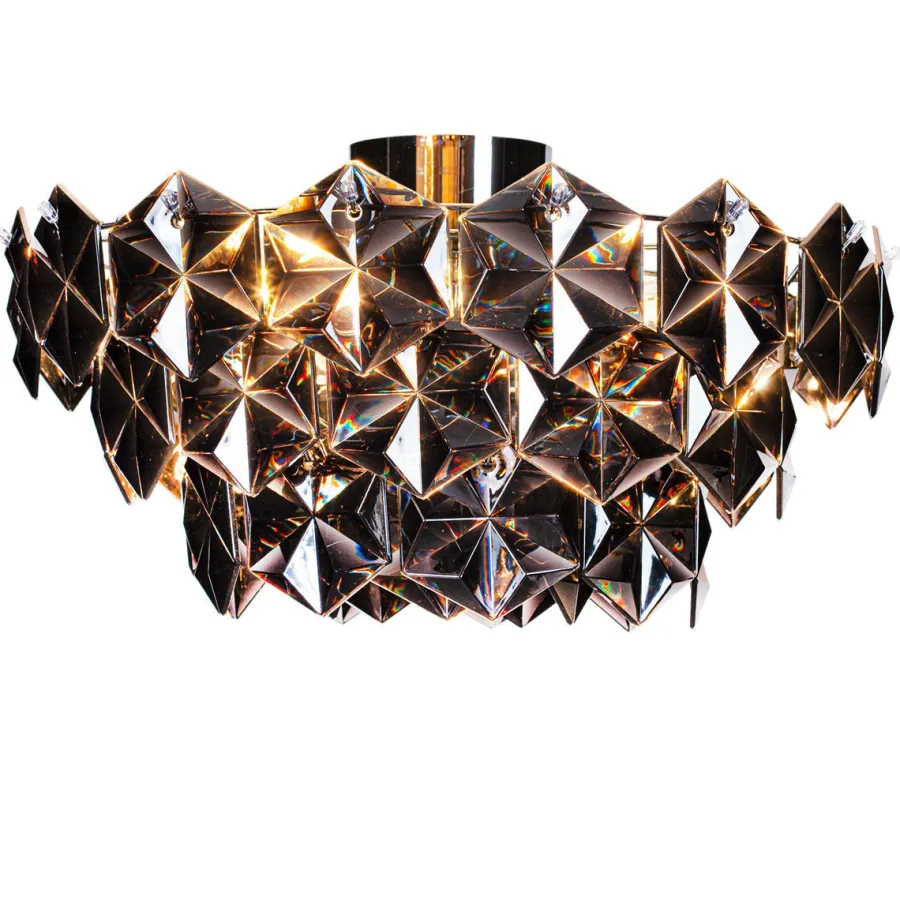 By Rydens Monarque taklampe - Svart krom