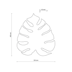 TK Lighting Monstera vegglampe Grønn