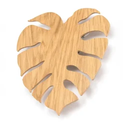 Online TK Lighting Monstera wood vegglampe Eik