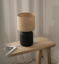 Best Marksløjd Montagna bordlampe 32 - Svart/ Natur