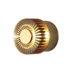 Online Konstsmide Monza vegglampe utendørs IP54 3W - farget Messing