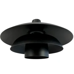 Outlet Dyberg Larsen Morph D30 utendørs vegglampe IP44 - Svart