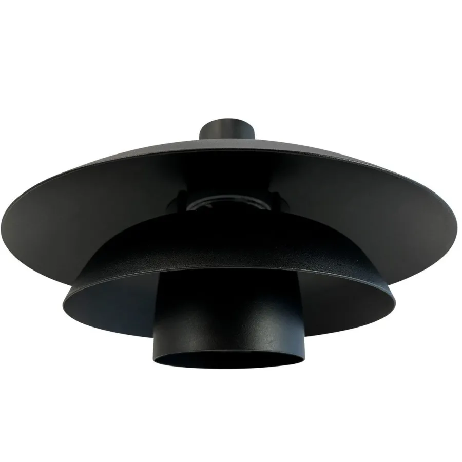 Outlet Dyberg Larsen Morph D30 utendørs vegglampe IP44 - Svart