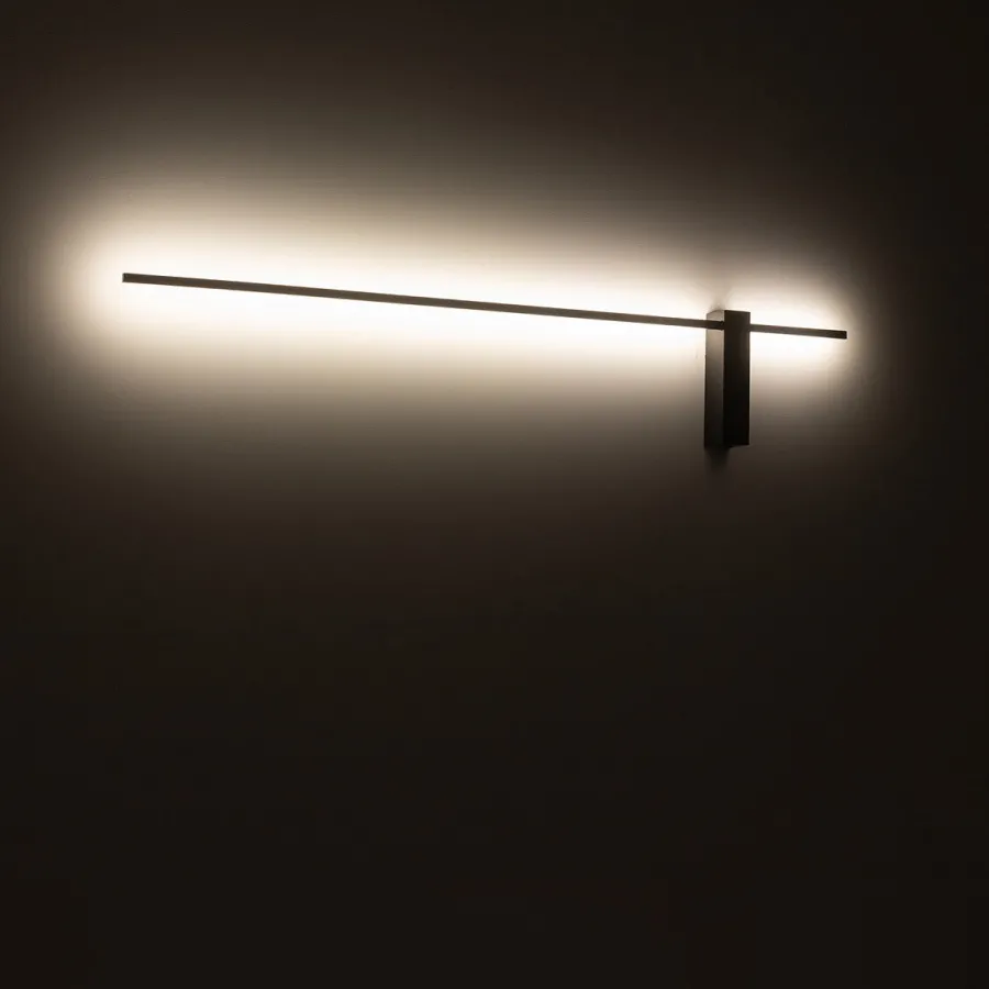 Online Nowodvorski Motive vegglampe large 120 cm 17W 3000K - Svart