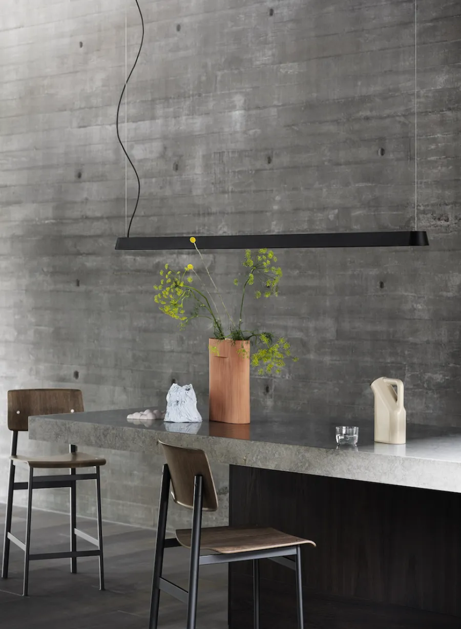 Sale MUUTO Linear takpendel 169cm Svart