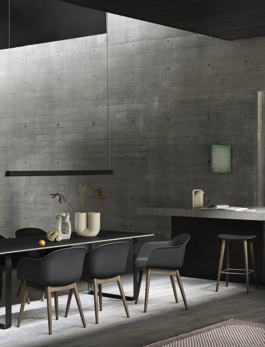 Sale MUUTO Linear takpendel 169cm Svart