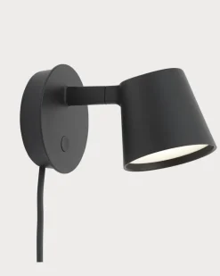 MUUTO Tip vegglampe Grå
