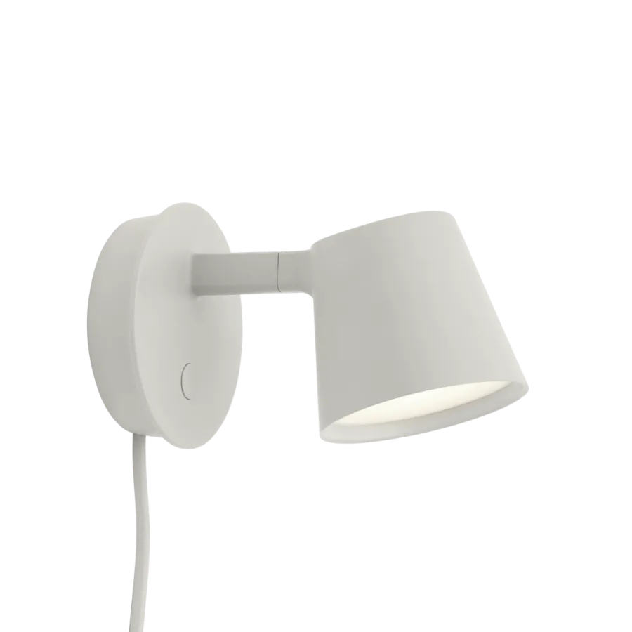 MUUTO Tip vegglampe Grå