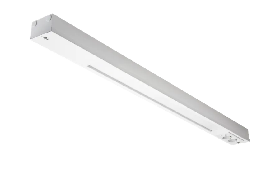 Best Sg Armaturen As Namsen 900 benkarmatur m/2 stikk 2700 Kelvin dimbar 17W - Hvit