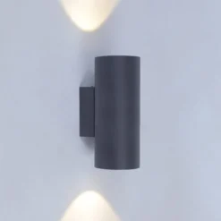 Best Ms - belysning Namsos vegglampe opp/ned utendørs IP54 - Grafitt