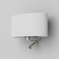 Hot Astro Lighting Napoli Reader vegglampe Nikkel / Hvit