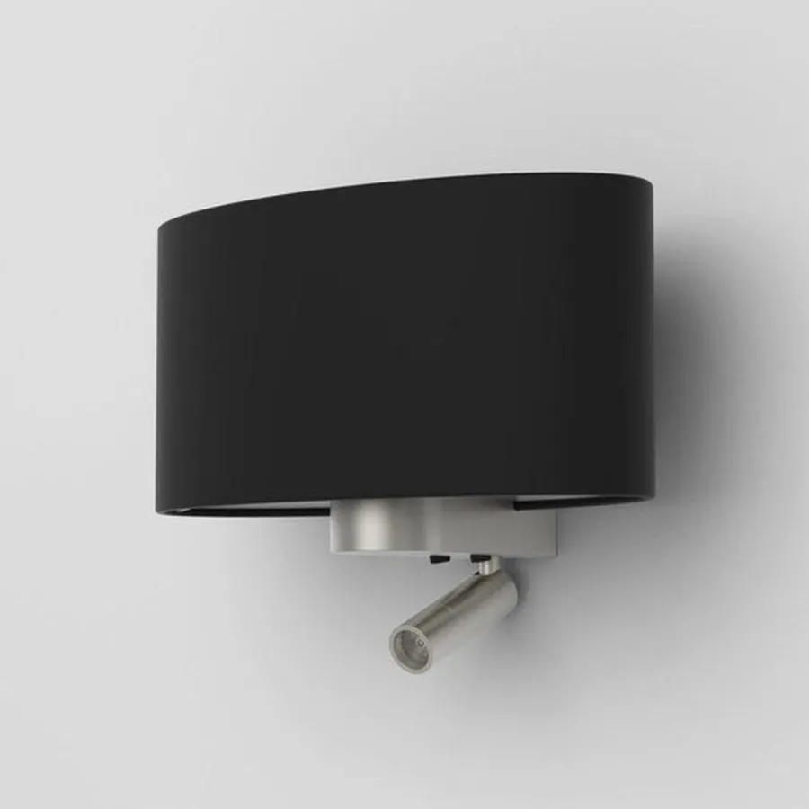Hot Astro Lighting Napoli Reader vegglampe Nikkel / Hvit