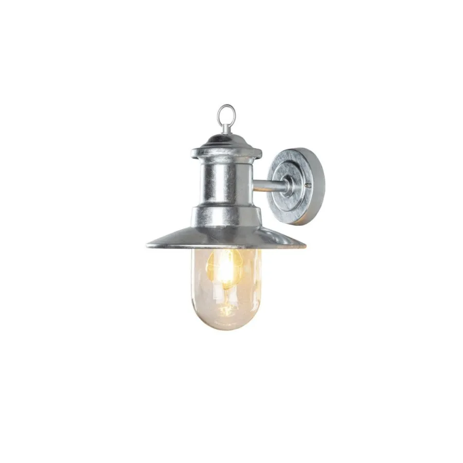 Best Konstsmide Napoli vegglampe utendørs IP44 - Galvanisert
