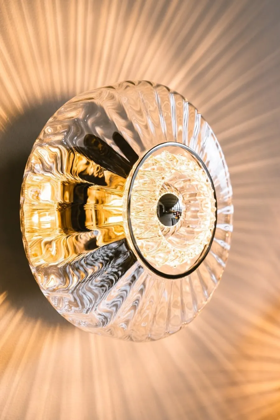 Design by Us New Wave Optic 26 Wall Lamp - Klar