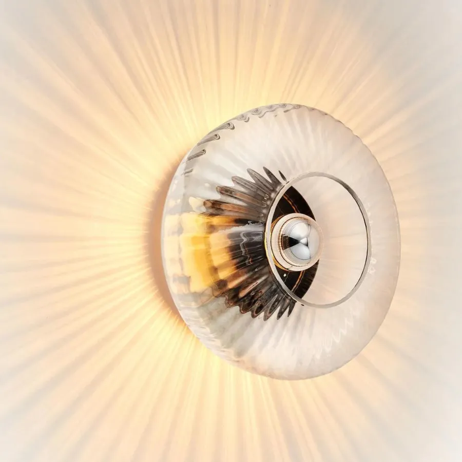 Design by Us New Wave Optic 26 Wall Lamp - Klar