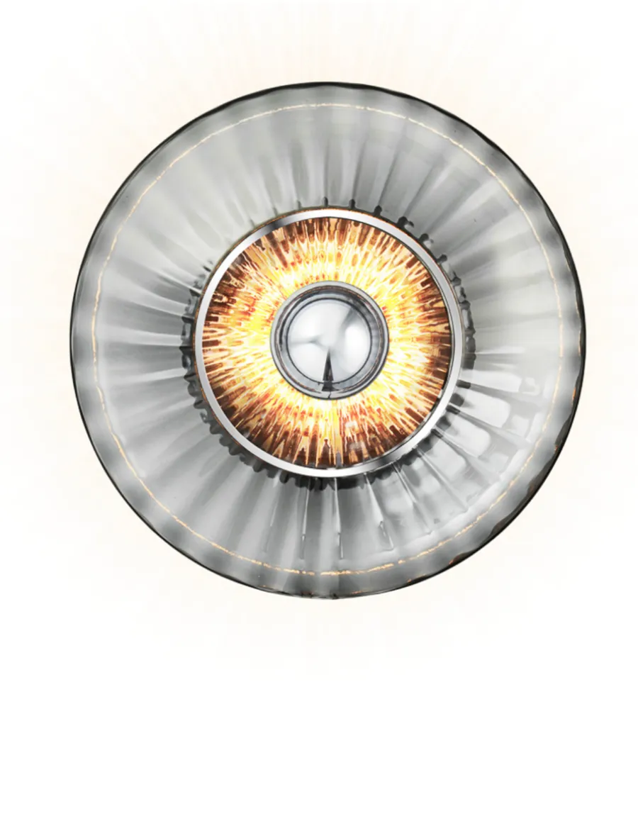 Design by Us New Wave Optic 26 Wall Lamp - Klar